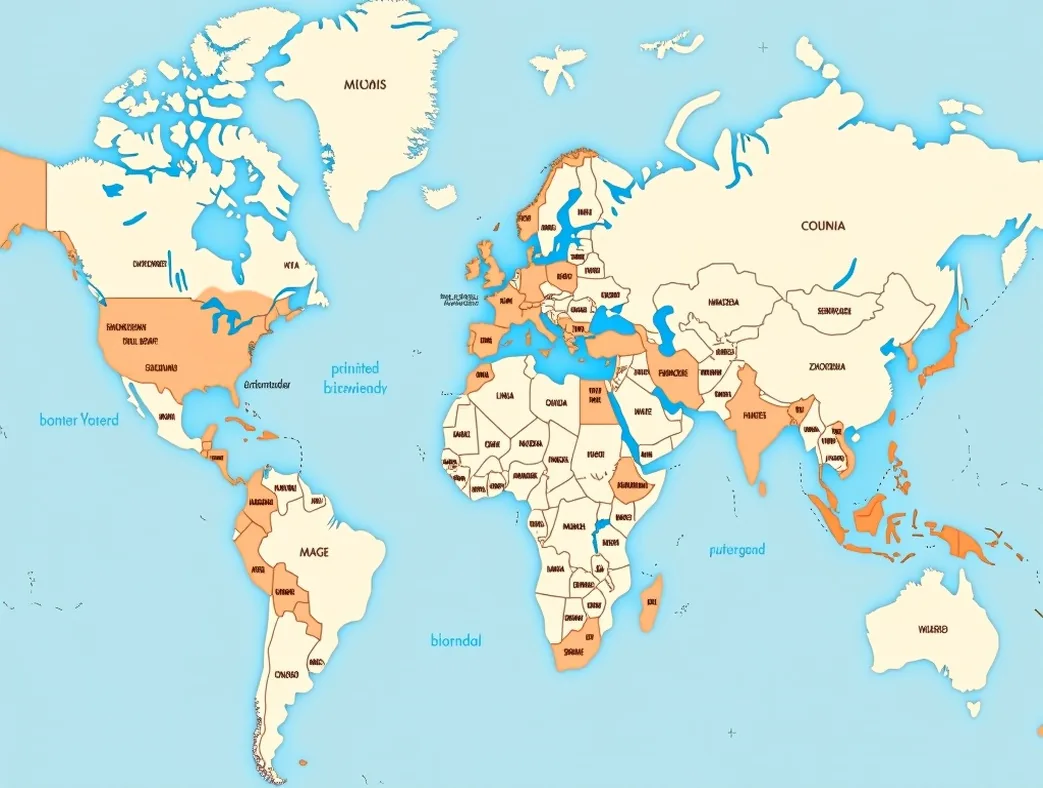 Tour operator reviewing destination maps