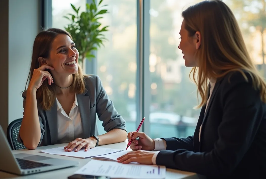 Professional travel consultation session